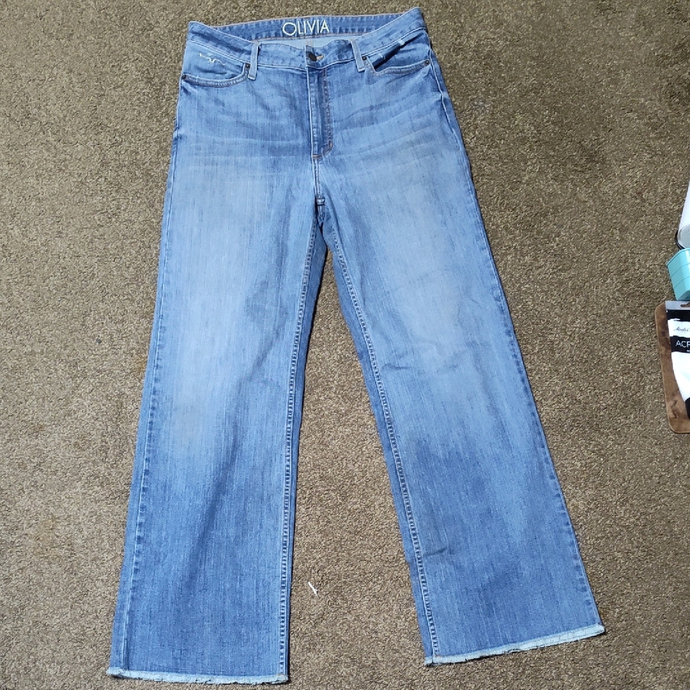 Kimes Ranch Light Blue Flare Jeans